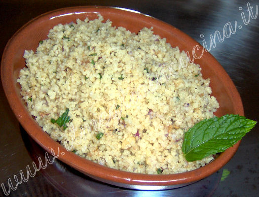 Imjadra (Couscous alla araba)